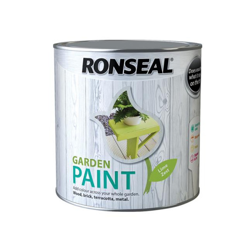 Ronseal Garden Paint Lime Zest 2.5 Litre
