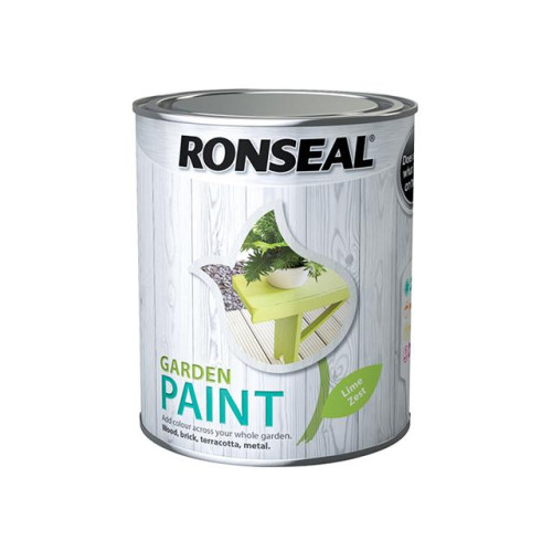 Ronseal Garden Paint Lime Zest 750ml
