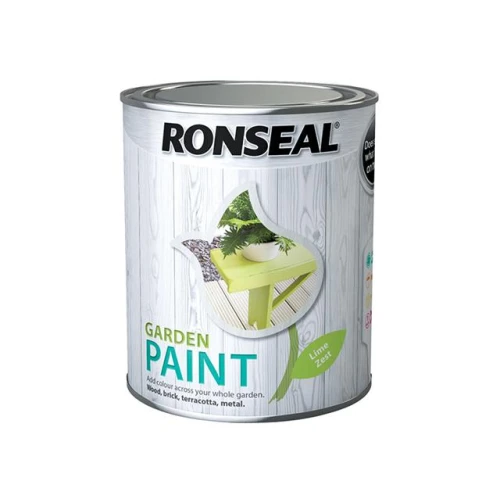 Ronseal Garden Paint Lime Zest 750ml