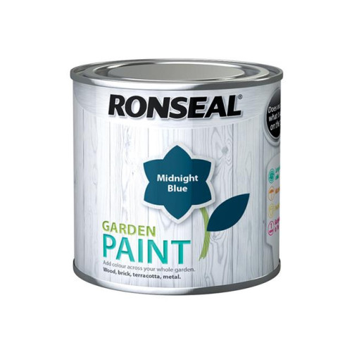 Ronseal Garden Paint Midnight Blue 250ml