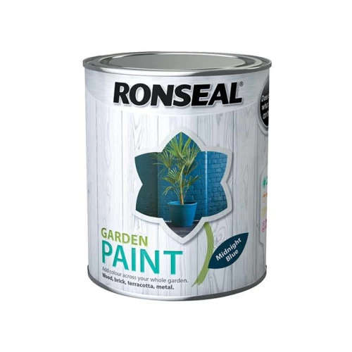 Ronseal Garden Paint Midnight Blue 750ml