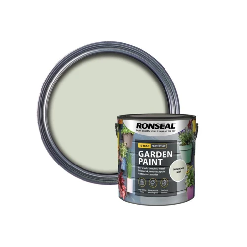 Ronseal Garden Paint Mountain Mist 2.5 litre