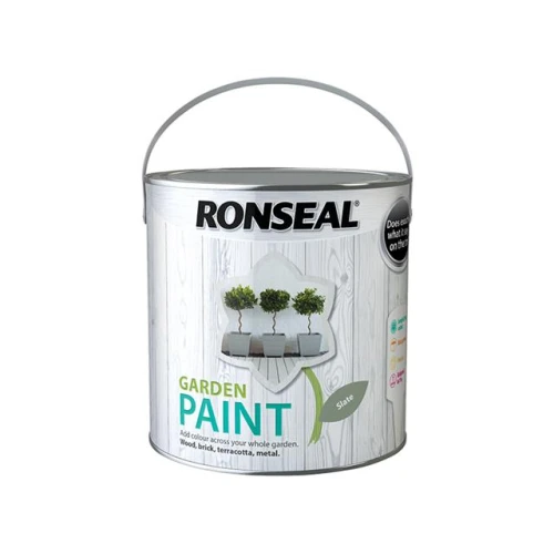 Ronseal Garden Paint Slate 2.5 Litre