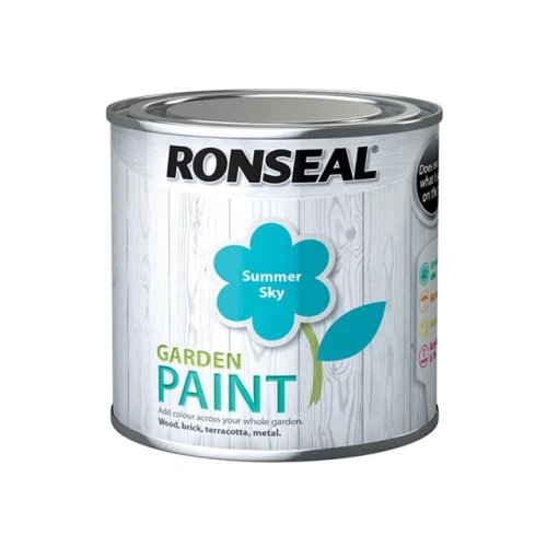 Ronseal Garden Paint Summer Sky 250ml