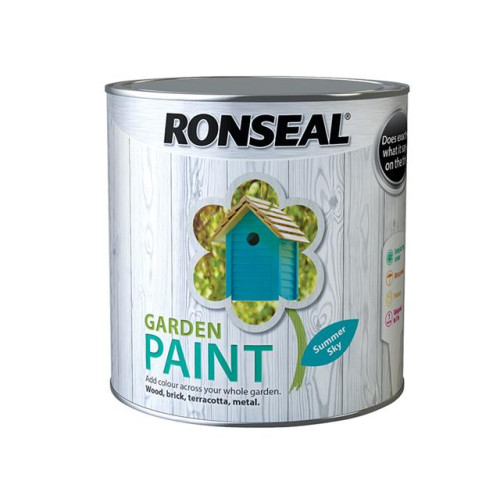 Ronseal Garden Paint Summer Sky 2.5 Litre