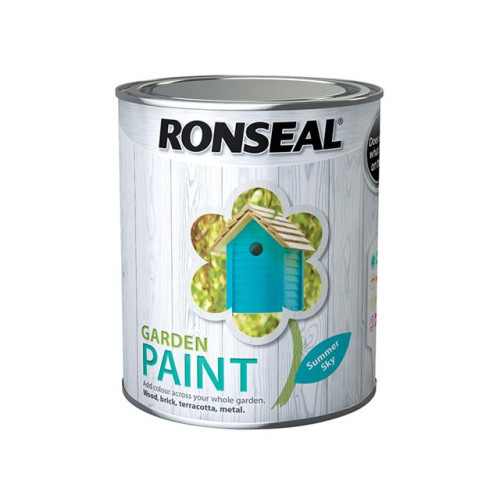 Ronseal Garden Paint Summer Sky 750ml