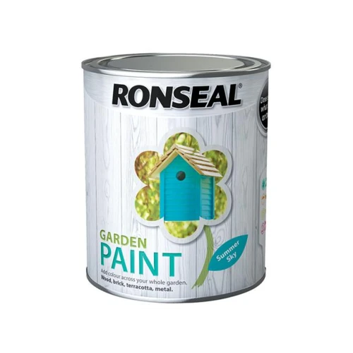 Ronseal Garden Paint Summer Sky 750ml