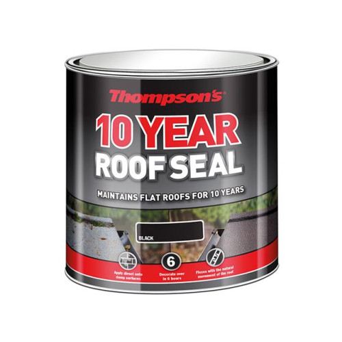 Ronseal Thompsons High Performance Roof Seal Black 4 Litre