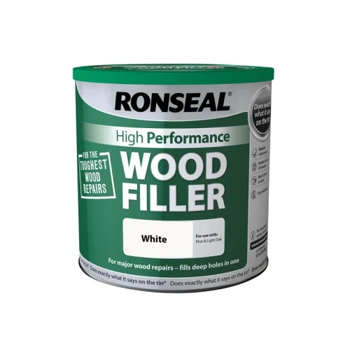 Ronseal High-Performance Wood Filler White 3.7kg