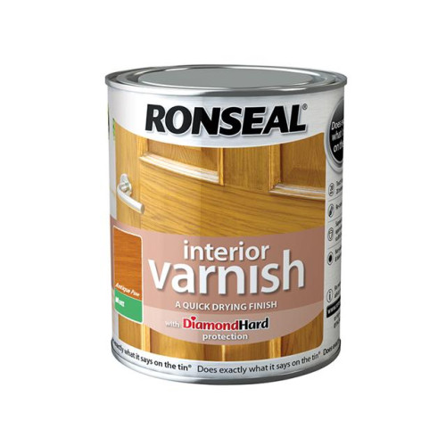 Ronseal Interior Varnish Quick Dry Matt Antique Pine 250ml