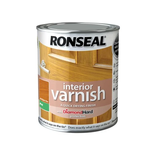 Ronseal Interior Varnish Quick Dry Matt Antique Pine 250ml