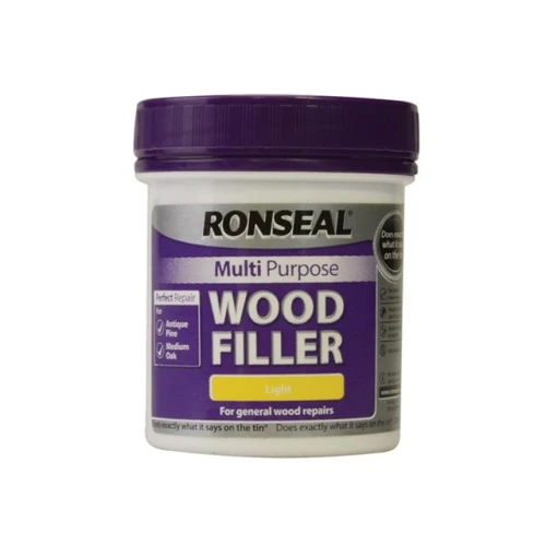 RONSEAL MULTI PURPOSE WOOD FILLER LIGHT 250GRMS