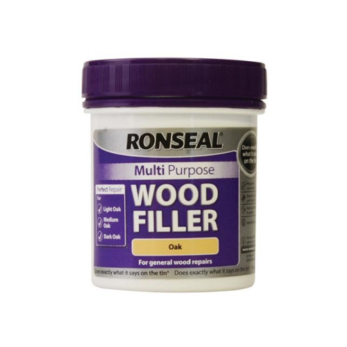 Ronseal Multi Purpose Wood Filler Tub Oak 250g