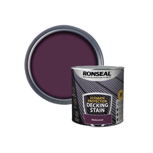 Ronseal Ultimate Protection Decking Stain Blackcurrant 2.5 litre