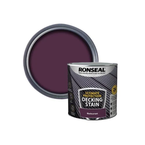 Ronseal Ultimate Protection Decking Stain Blackcurrant 2.5 litre