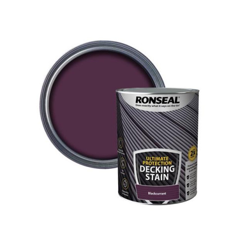 Ronseal Ultimate Protection Decking Stain Blackcurrant 5 litre