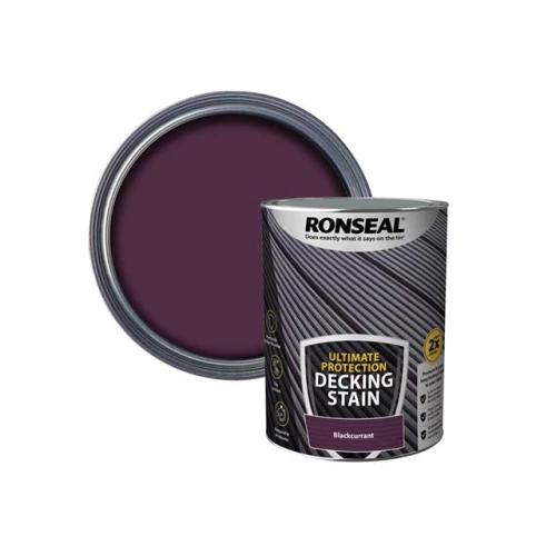 Ronseal Ultimate Protection Decking Stain Blackcurrant 5 litre