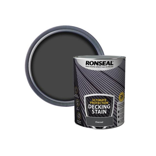 Ronseal Ultimate Protection Decking Stain Charcoal 5 litre