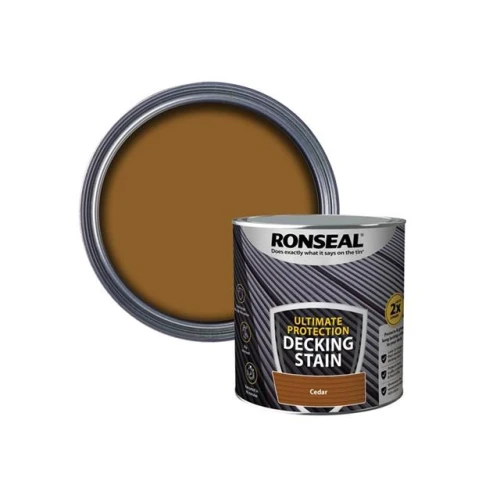 Ronseal Ultimate Protection Decking Stain Cedar 2.5 Litre