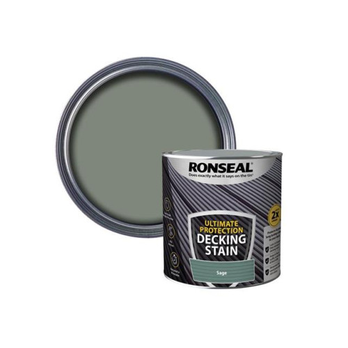 Ronseal Ultimate Protection Decking Stain Sage 2.5 litre