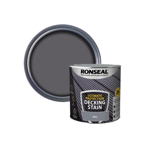 Ronseal Ultimate Protection Decking Stain Slate 2.5 litre
