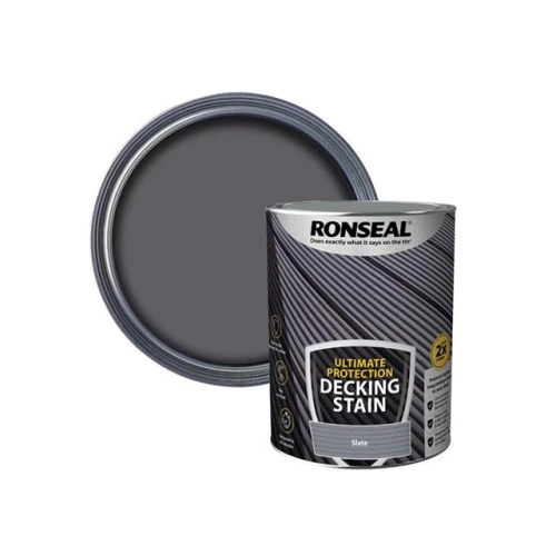 Ronseal Ultimate Protection Decking Stain Slate 5 litre