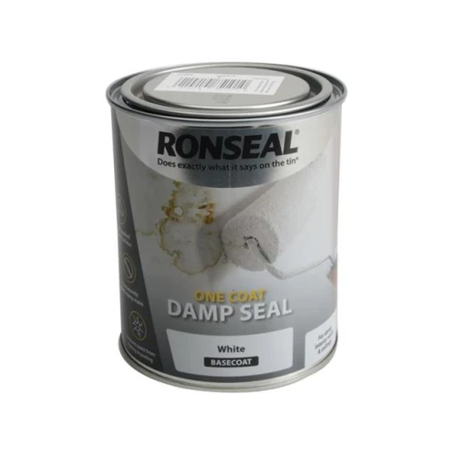 Ronseal One Coat Damp Seal White 2.5 Litre