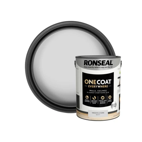 Ronseal One Coat Everywhere Interior Smooth Stone Matt 5 litre