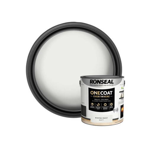 Ronseal One Coat Everywhere Interior Winter Frost Matt 2.5 litre