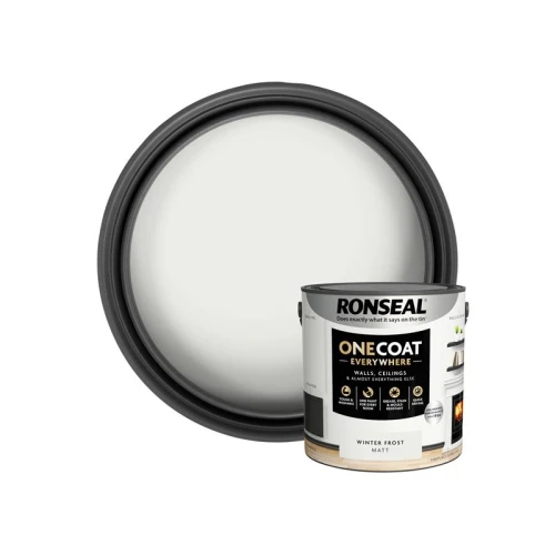 Ronseal One Coat Everywhere Interior Winter Frost Matt 2.5 litre