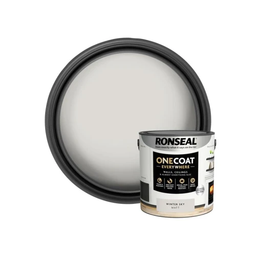 Ronseal One Coat Everywhere Interior Winter Sky Matt 2.5 litre