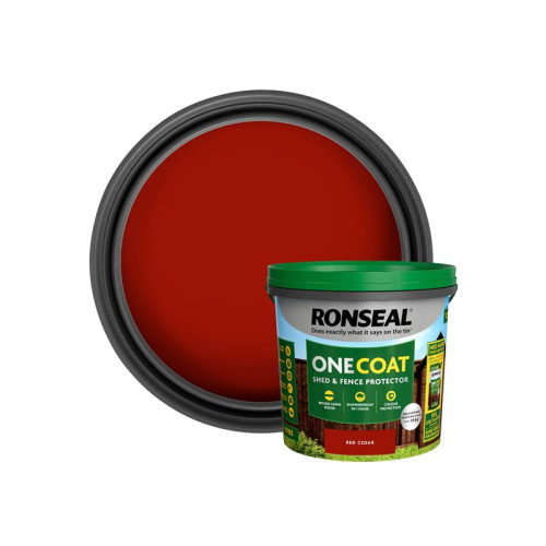 Ronseal One Coat Fence Life Red Cedar 5 Litre
