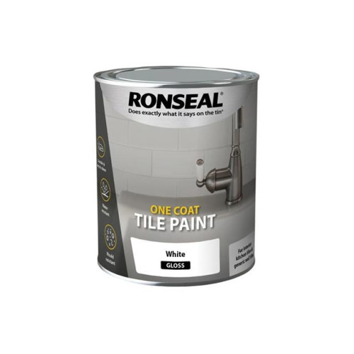 Stalbridge Building Supplies Ltd Ronseal One Coat Tile Paint White