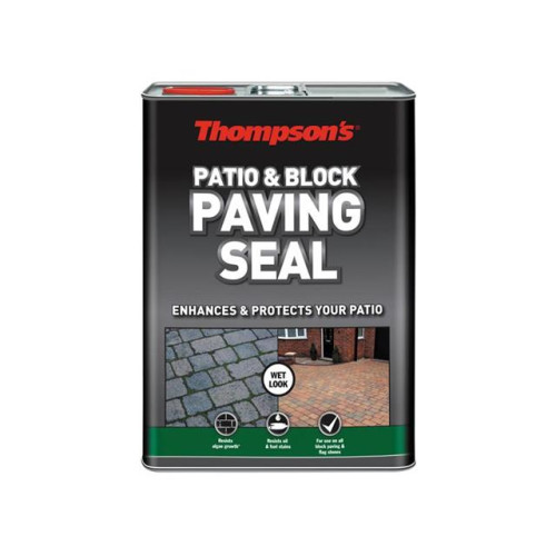 Stalbridge Building Supplies Ltd Thompsons Patio & Block Paving Seal Wet Look 5 litre