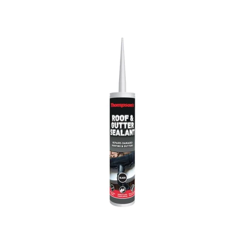 Ronseal Thompson's Roof & Gutter Sealant Black 310ml