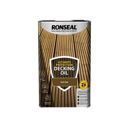 Ronseal Ultimate Protection Decking Oil Dark Oak 5 Litre