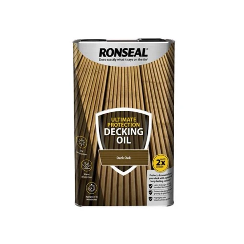 Ronseal Ultimate Protection Decking Oil Dark Oak 5 Litre