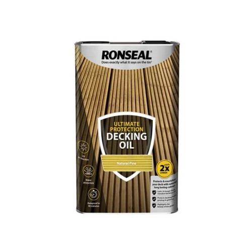Ronseal Ultimate Protection Decking Oil Natural Pine 5 Litre
