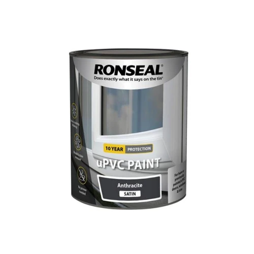 Ronseal uPVC Paint Anthracite Satin 750ml