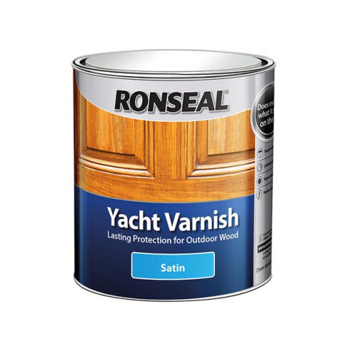 Ronseal Exterior Yacht Varnish Satin 500ml