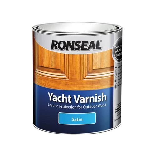 Ronseal Exterior Yacht Varnish Satin 1 Litre