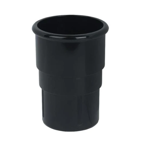 Floplast 50mm Downpipe Connector Black