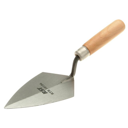 RST Pointing Trowel Philadelphia Pattern Wooden Handle 6in