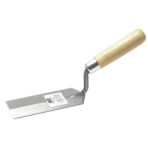 RST Margin Trowel Wooden Handle 5in x 2in