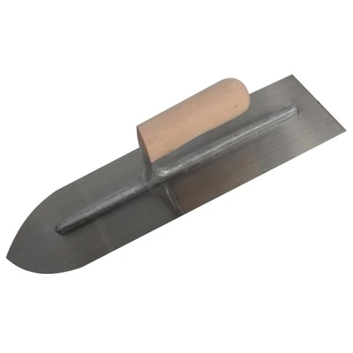 RST Flooring Trowel Wooden Handle 16in x 4.1/2in