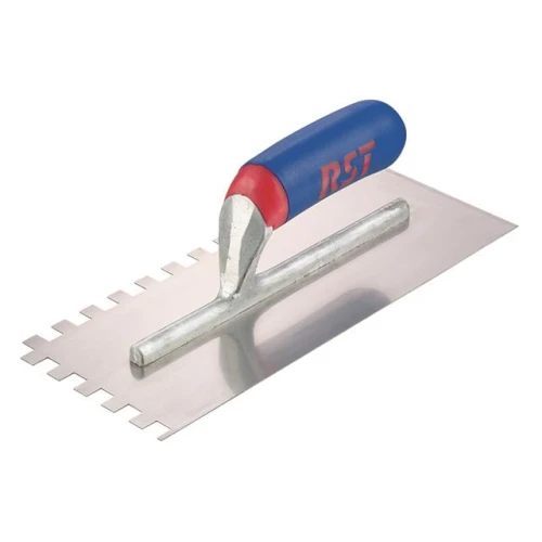 Notched Trowel - Square Serration 10 x 10mm Soft Grip