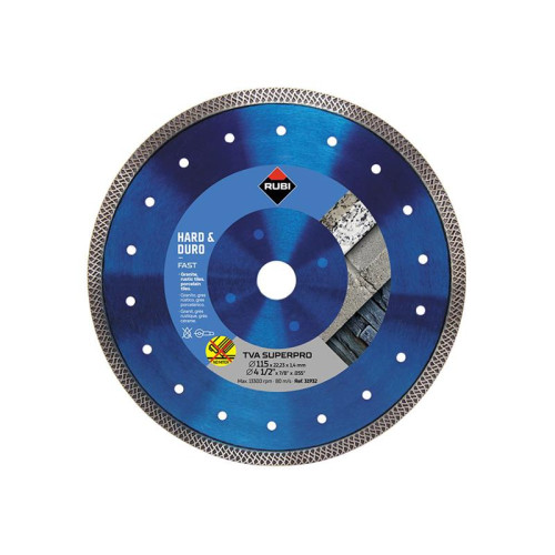 Rubi TVA 115 SUPERPRO Turbo Viper Diamond Blade 115mm