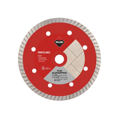 Rubi TCR115 SUPERPRO Diamond Blade 115mm