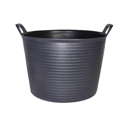 Rubi NÂº. 3 FLEXTUB Plastic Tub Black 40 litre