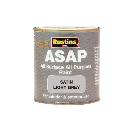 Rustins ASAP Paint Light Grey 250ml